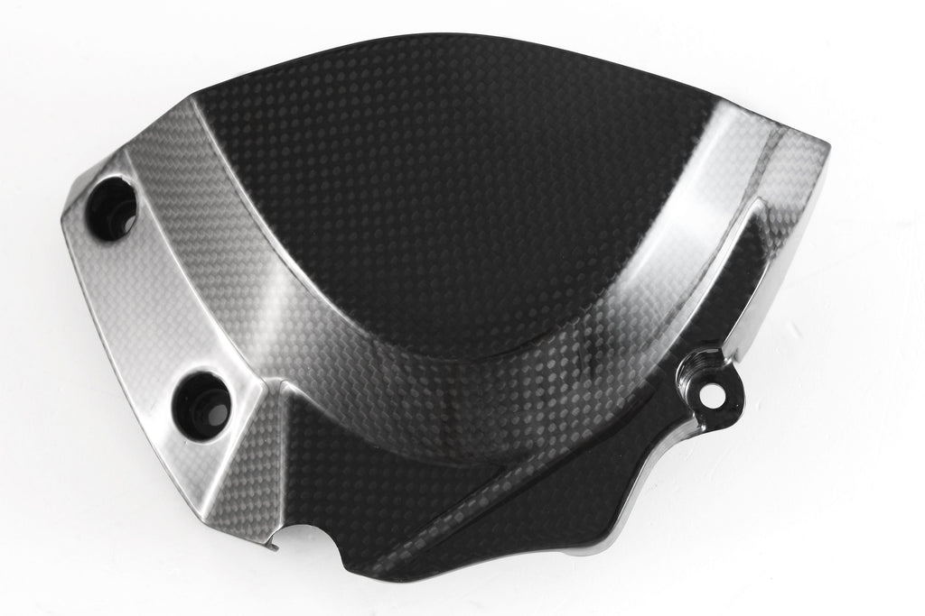 MOTOCORSE Sprocket cover Trama del carbonio e finitura superficiale - 200P – Plain