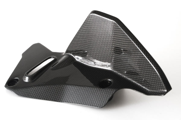 MOTOCORSE Water tank cover Trama del carbonio e finitura superficiale - 200P – Plain