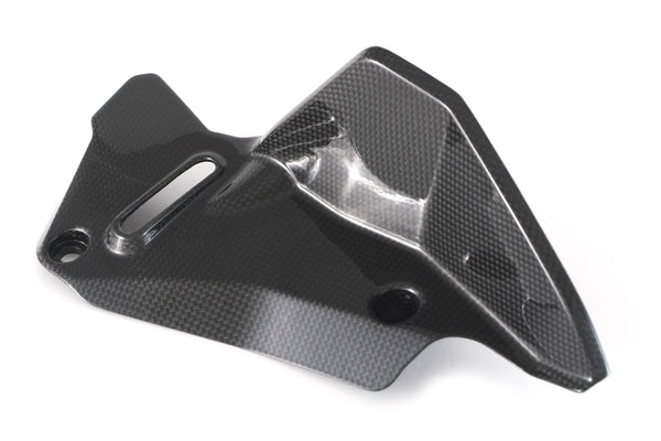 MOTOCORSE Water tank cover Trama del carbonio e finitura superficiale - 200P – Plain