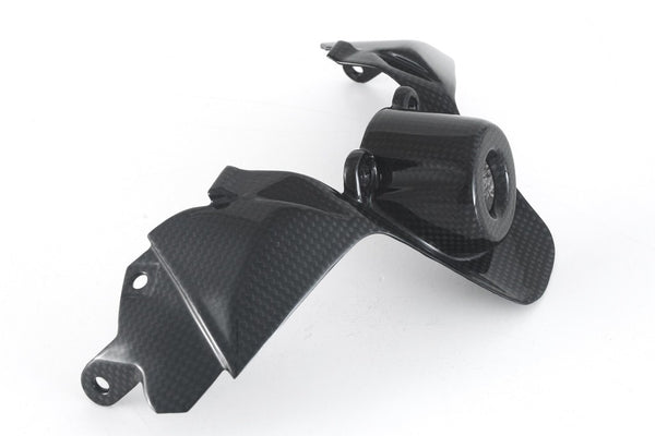 MOTOCORSE KEYLOCK COVER - DUCATI STREETFIGHTER V2 (2022 - 2024 ) Trama del carbonio e finitura superficiale - 200P – Plain Lucido 4