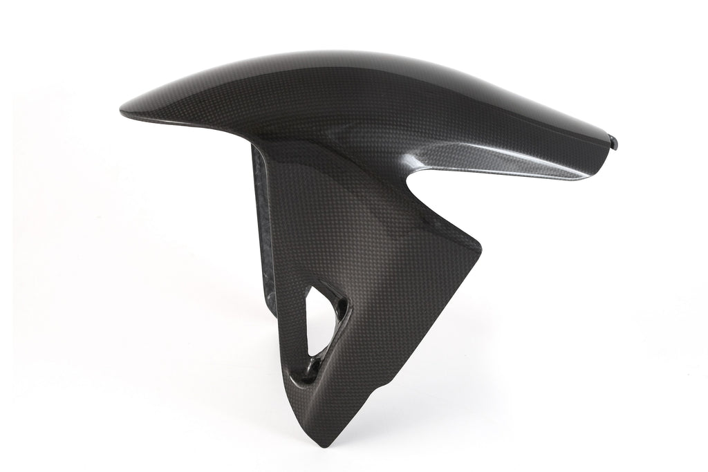 MOTOCORSE Front mudguard Trama del carbonio e finitura superficiale - 2
