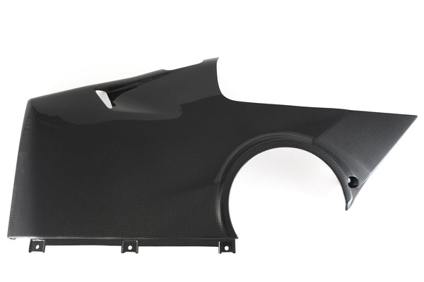 MOTOCORSE Fairing side panel - lower right Trama del carbonio e finitura superficiale - 2