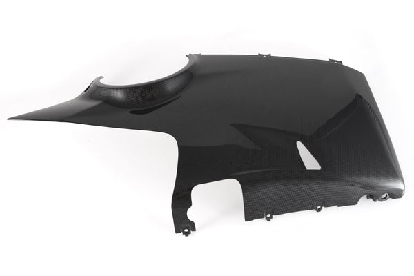 MOTOCORSE Fairing side panel - lower right Trama del carbonio e finitura superficiale - 2