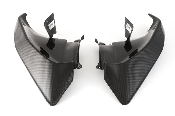 MOTOCORSE Fairing side panel - inner set Trama del carbonio e finitura superficiale - 2