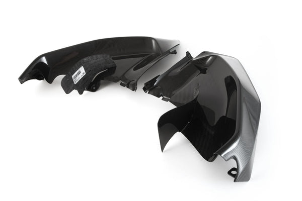 MOTOCORSE Fairing side panel - inner set Trama del carbonio e finitura superficiale - 2