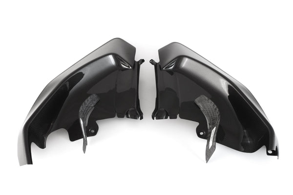 MOTOCORSE Fairing side panel - inner set Trama del carbonio e finitura superficiale - 2