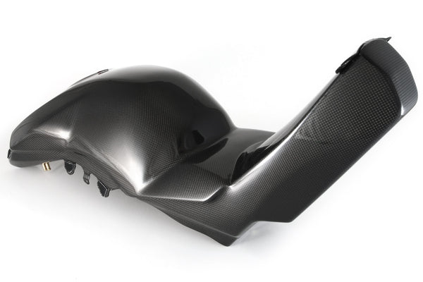 MOTOCORSE Fuel tank Trama del carbonio e finitura superficiale