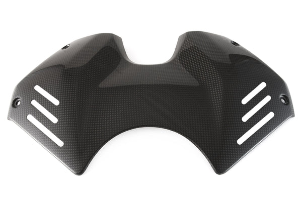 MOTOCORSE Tank cover Trama del carbonio e finitura superficiale - 2
