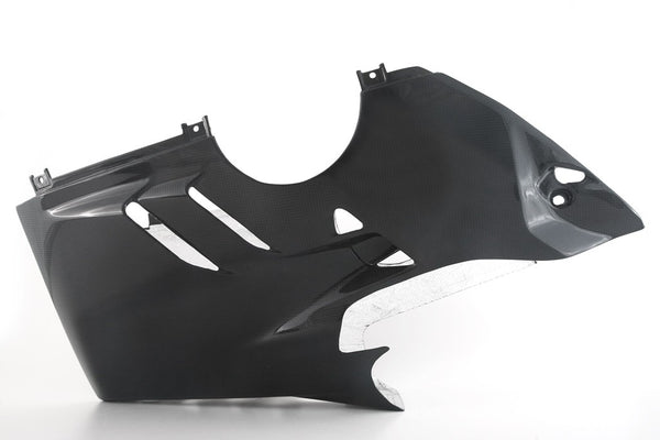 MOTOCORSE BELLY PAN - OEM EXHAUST - DUCATI PANIGALE V4/S/R (2022 - 2024 ) Trama del carbonio e finitura superficiale - 200P – Plain Lucido 1