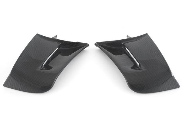 MOTOCORSE WINGLETS - SET - DUCATI PANIGALE V4/S/R (2022 - 2024 ) Trama del carbonio e finitura superficiale - 200P – Plain Lucido 2