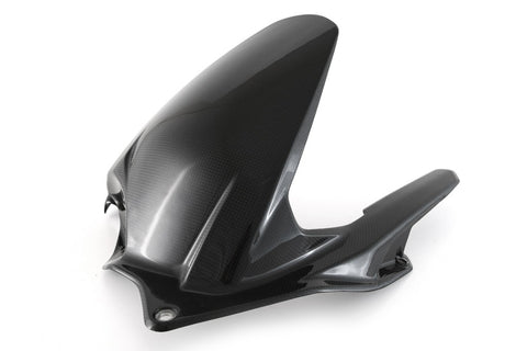 MOTOCORSE REAR HUGGER - DUCATI PANIGALE V4/S (2025-) / STREETFIGHTER V4/S (2025-) Trama del carbonio e finitura superficiale - 200P – Plain Lucido 1