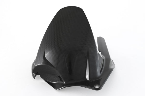 MOTOCORSE REAR HUGGER - DUCATI PANIGALE V4/S (2025-) / STREETFIGHTER V4/S (2025-) Trama del carbonio e finitura superficiale - 200P – Plain Lucido 2