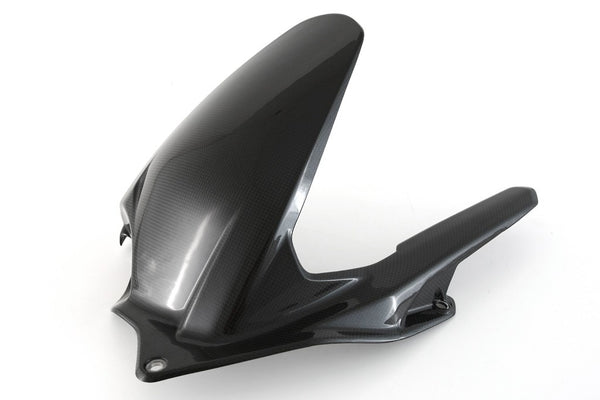 MOTOCORSE REAR HUGGER - DUCATI PANIGALE V4/S (2025-) / STREETFIGHTER V4/S (2025-) Trama del carbonio e finitura superficiale - 200P – Plain Lucido 4