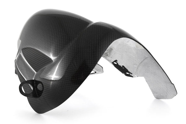MOTOCORSE EXHAUST PROTECTION - DUCATI PANIGALE V4/S (2025-) / STREETFIGHTER V4/S (2025-) Trama del carbonio e finitura superficiale - 200P – Plain Lucido 3