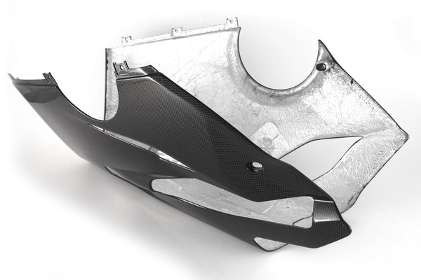 MOTOCORSE Bellypan Trama del carbonio e finitura superficiale - 2