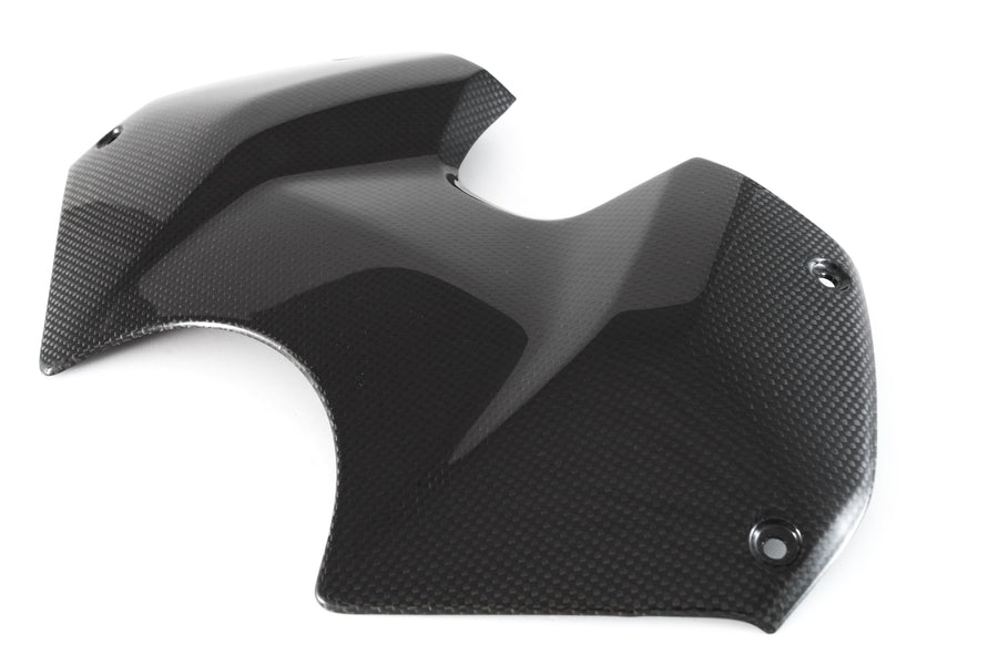 MOTOCORSE Tank cover - V2 Trama del carbonio e finitura superficiale - 2