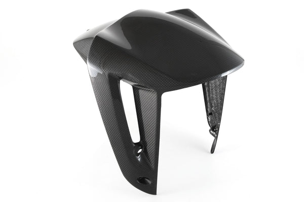 MOTOCORSE Front fender Trama del carbonio e finitura superficiale - 2