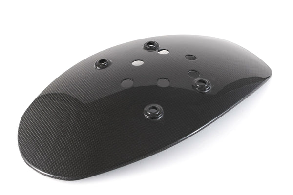 MOTOCORSE Rear splashguard Trama del carbonio e finitura superficiale - 2