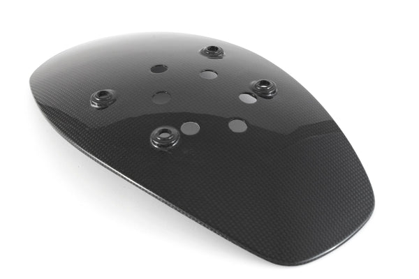 MOTOCORSE Rear splashguard Trama del carbonio e finitura superficiale - 2