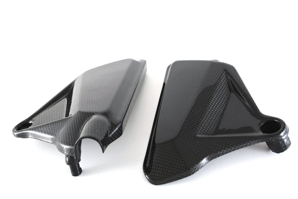 MOTOCORSE Side panels - set Trama del carbonio e finitura superficiale - 2