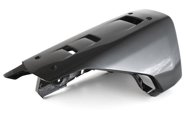 MOTOCORSE Bellypan Trama del carbonio e finitura superficiale - 2