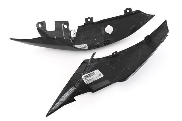 MOTOCORSE Seat/tail - set Trama del carbonio e finitura superficiale - 2