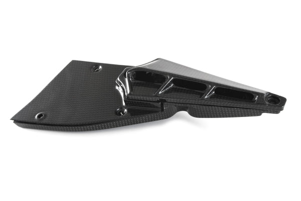 MOTOCORSE Cam-belt covers - set Trama del carbonio e finitura superficiale - 2