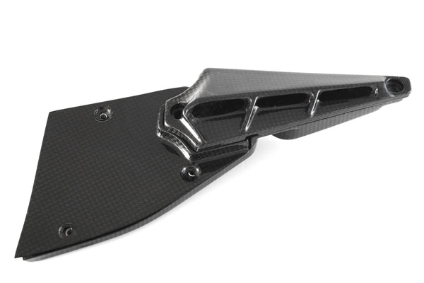 MOTOCORSE Cam-belt covers - set Trama del carbonio e finitura superficiale - 2