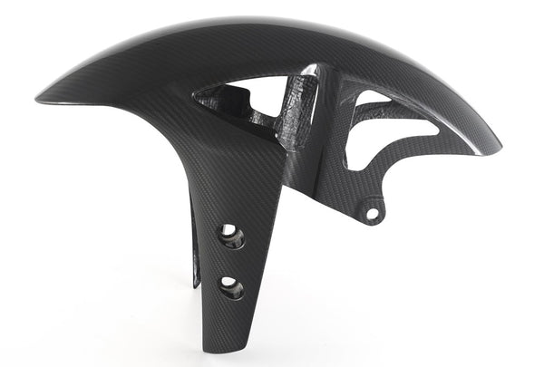 MOTOCORSE FRONT MUDGUARD - YAMAHA YZF-R1 (2015 - ) Trama del carbonio e finitura superficiale - 200P – Plain Lucido 3