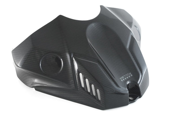 MOTOCORSE TANK COVER - YAMAHA YZF-R1 (2020-) Trama del carbonio e finitura superficiale - 245T – Twill Lucido 3
