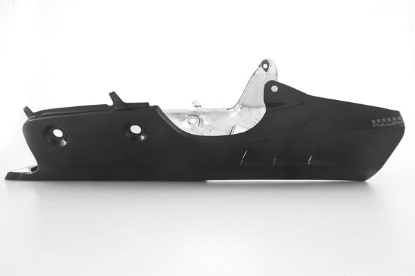 MOTOCORSE BELLY PAN R1M - OEM Exhaust - YAMAHA YZF-R1 (2020-) Trama del carbonio e finitura superficiale - 245T – Twill Lucido 1