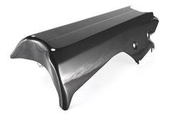 MOTOCORSE BELLY PAN RACE R1M - After market Exhaust without CAT - YAMAHA YZF-R1 (2015 - 2019) Trama del carbonio e finitura superficiale - 245T – Twill Lucido