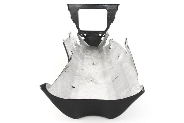 MOTOCORSE BELLY PAN RACE - After market Exhaust without CAT - YAMAHA YZF-R1 (2015 - 2019) Trama del carbonio e finitura superficiale - 200P – Plain Lucido 4