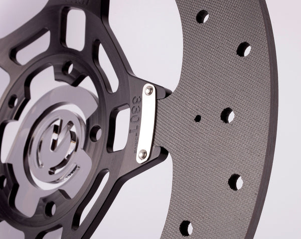Pair of SICOM T-Drive 330x6mm carbon-ceramic front brake discs for DUCATI 1098/1198 - Panigale/Streetfighter V4 - Desmosedici RR 9