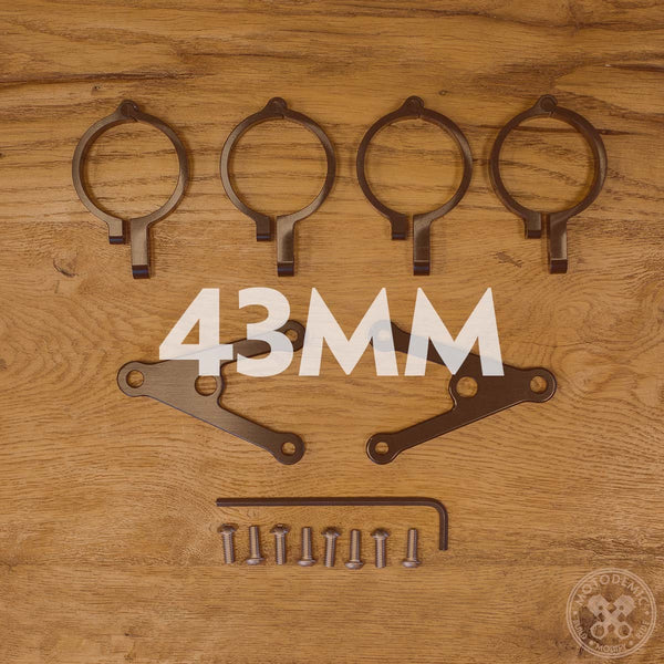 43mm Headlight Brackets