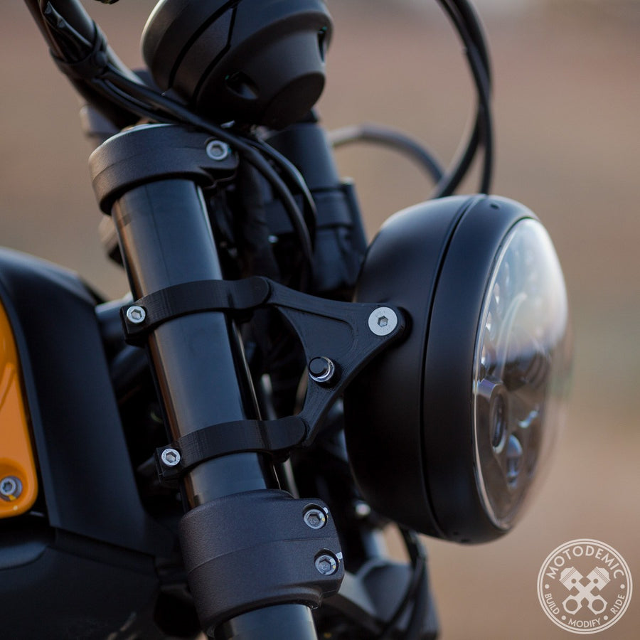 Scrambler LED Headlight Conversion