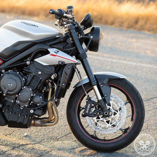 Motodemic 765 Street Triple Single Headlight