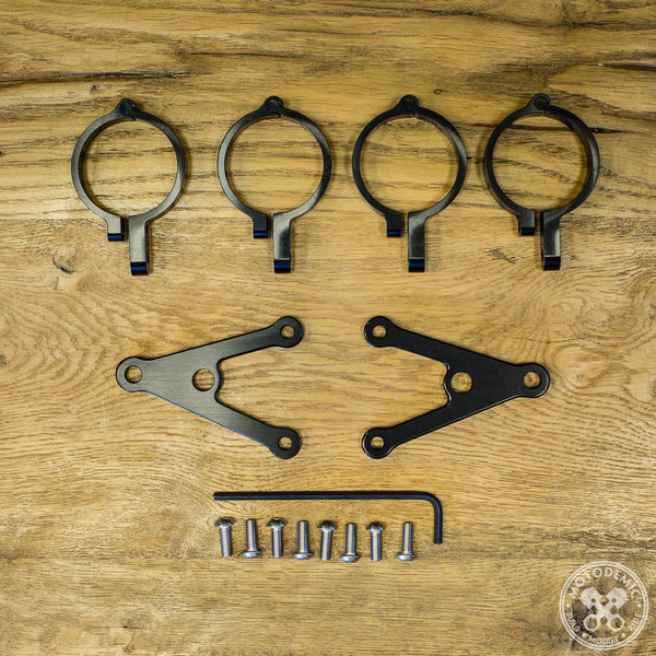 Motodemic Headlight Brackets