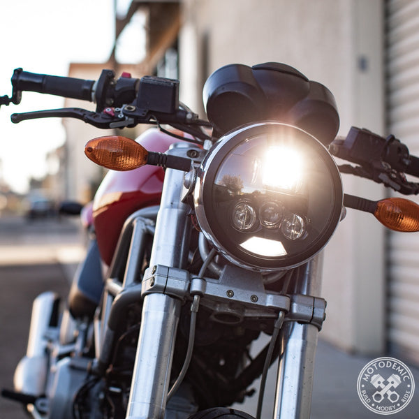 Monster LED Headlight Upgrade - Evo S