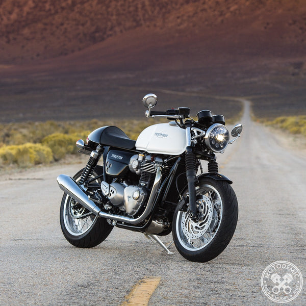 Thruxton LED Headlight Upgrade