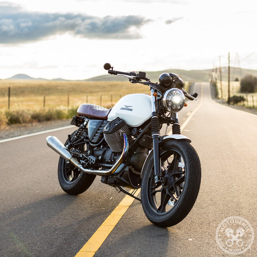 Moto Guzzi Adaptive LED Headlight Upgrade