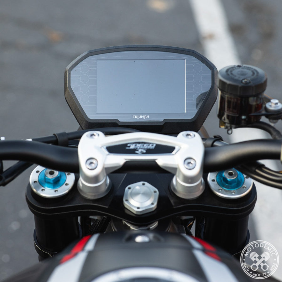 Speed Triple RS Single Headlight Conversion