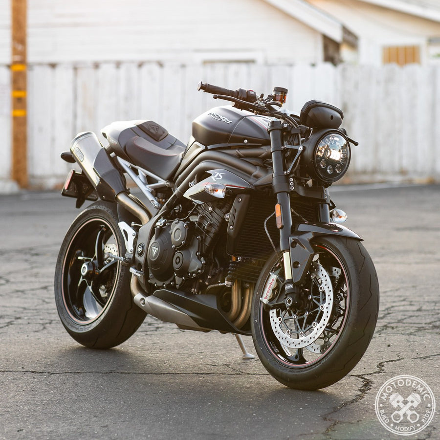 Speed Triple RS Single Headlight Conversion
