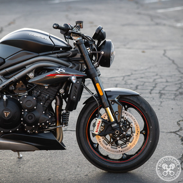 Speed Triple RS Single Headlight Conversion