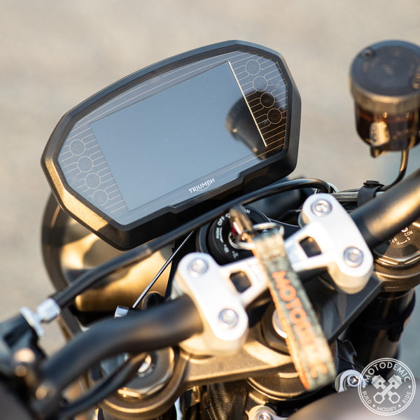 Motodemic 765 Street Triple Single Headlight