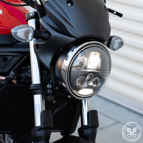 SV650 LED Headlight Upgrade