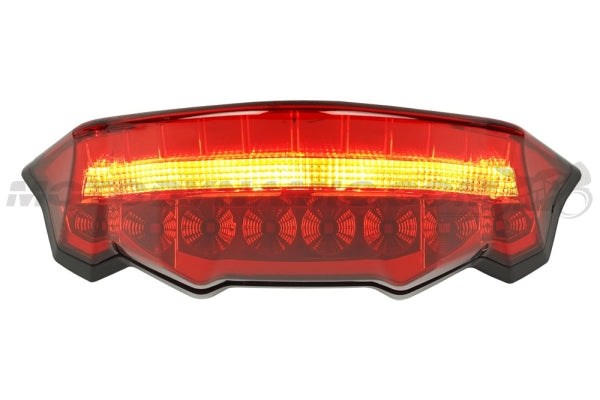 MotoDynamic Sequential LED Tail Light Red - Ducati Monster 937 / Plus / SP 2021-2025 D-21MST-R
