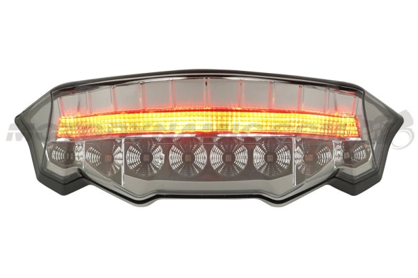 MotoDynamic Sequential LED Tail Light Smoke - Ducati Monster 937 / Plus / SP 2021-2025 D-21MST-S
