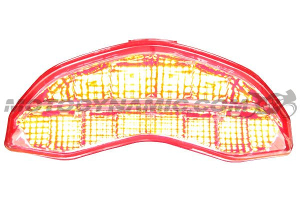 MotoDynamic D-21SS950-C MotoDynamic Sequential LED Tail Light Clear - Ducati SuperSport 950 / S 2021-2024