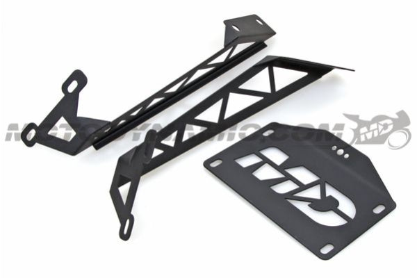 MotoDynamic Fender Extension Arm Kit - Ducati Multistrada 1200 2010-2014 with Ducati Bags FE-EXT-D10MLT-BAG